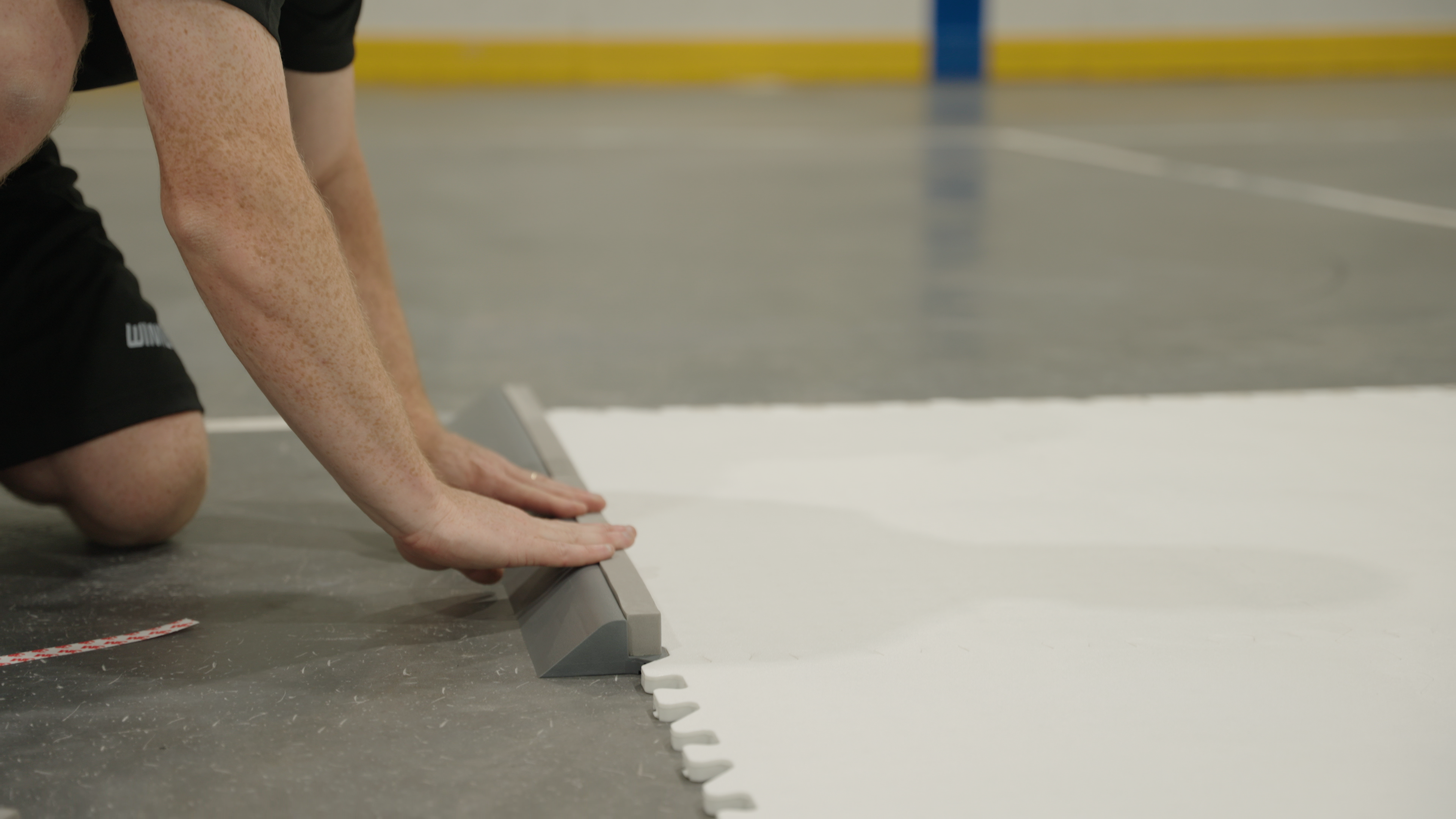Hockey Tile Edging Rebounding Foam