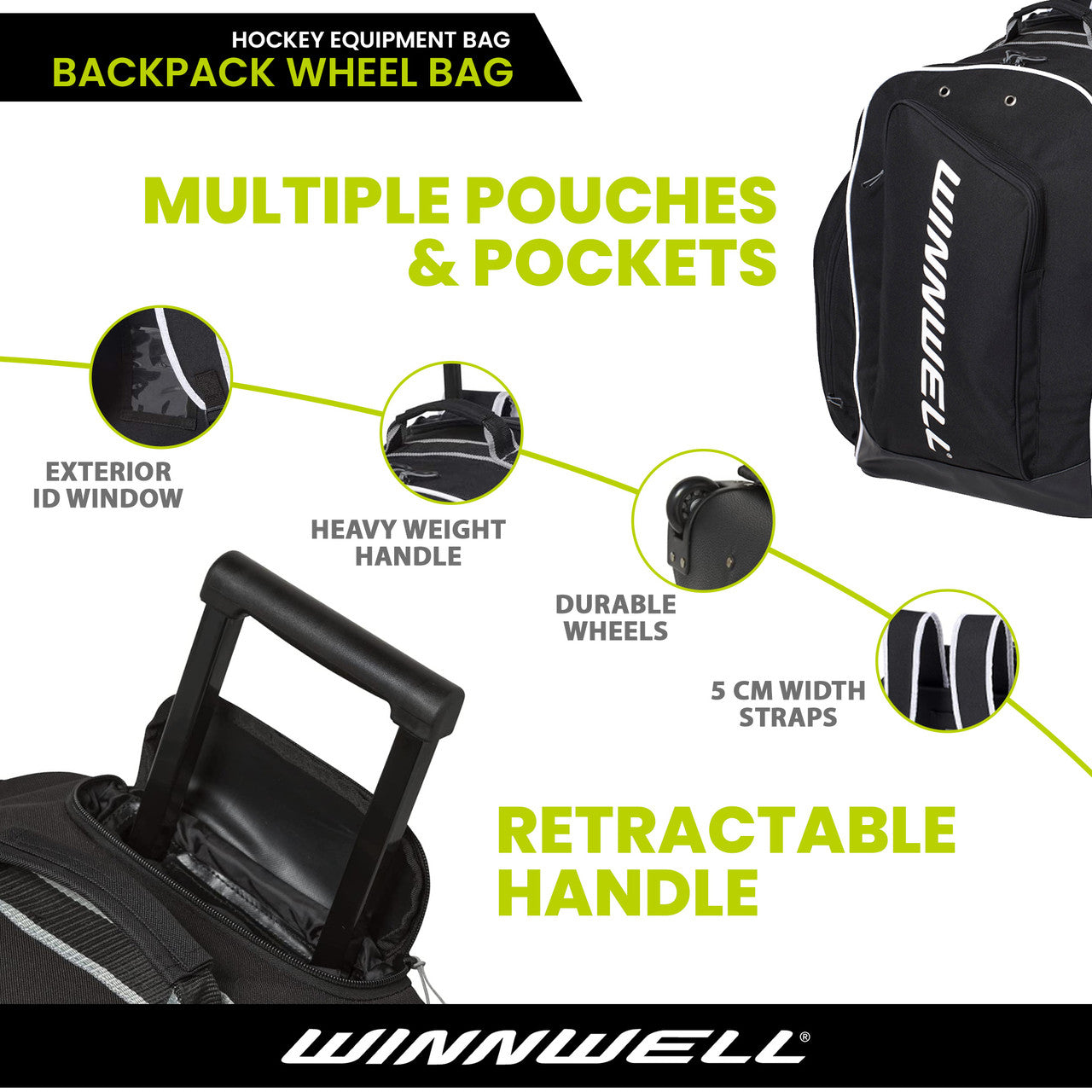 Backpack Wheel Bag