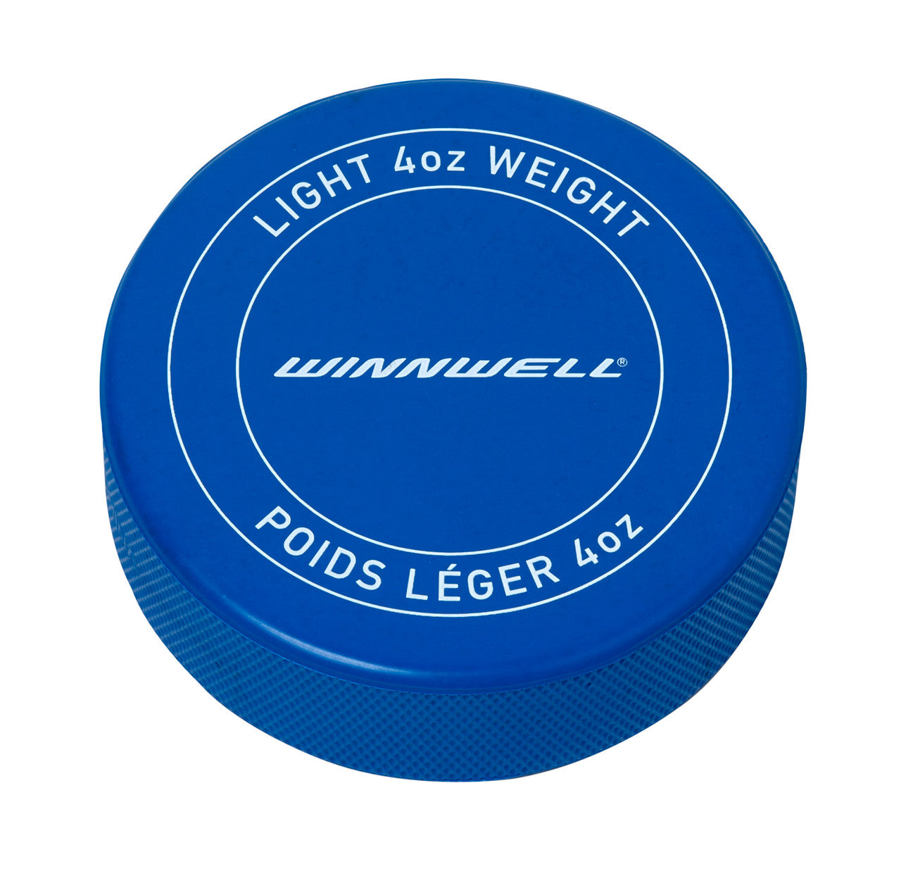Ice Hockey Puck (Blue 4oz) - Branded