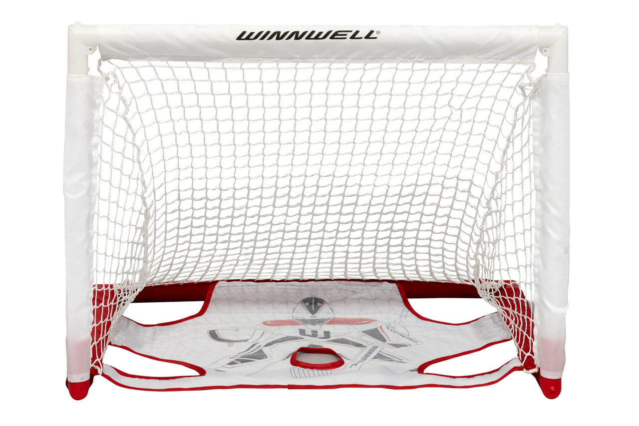 Collapsible PVC Mini Net $ Target w/  2 Sticks, Ball & Carrying Case