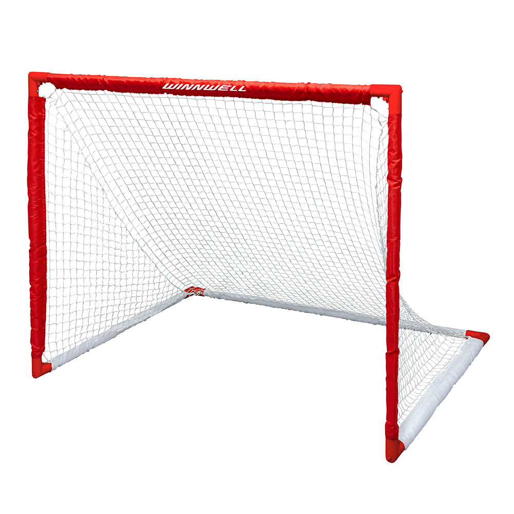 Collapsible PVC Hockey Net 54" w/ 1.125" Posts & Carry Bag