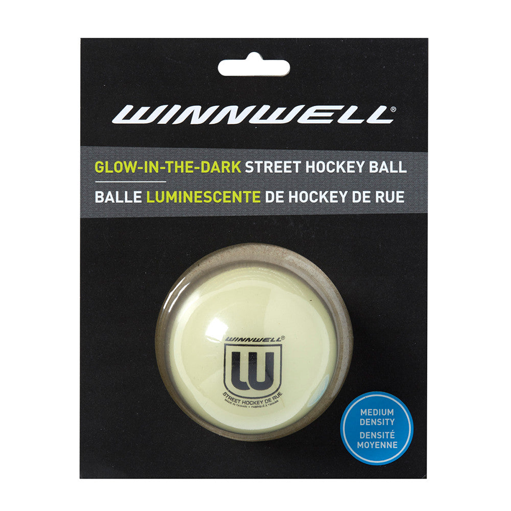 Street Hockey Ball 65mm 50g Glow-in-the-Dark