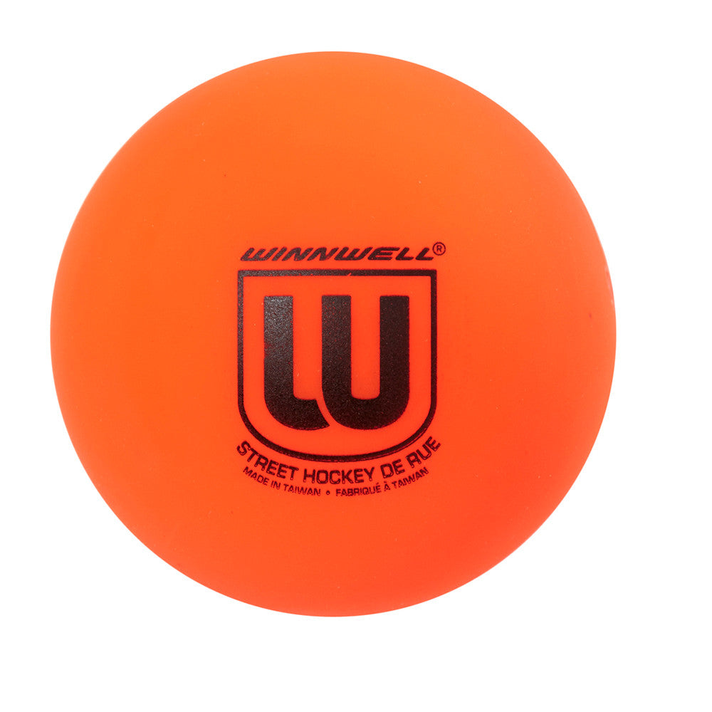 Street Hockey Ball 65mm 50g Medium Orange