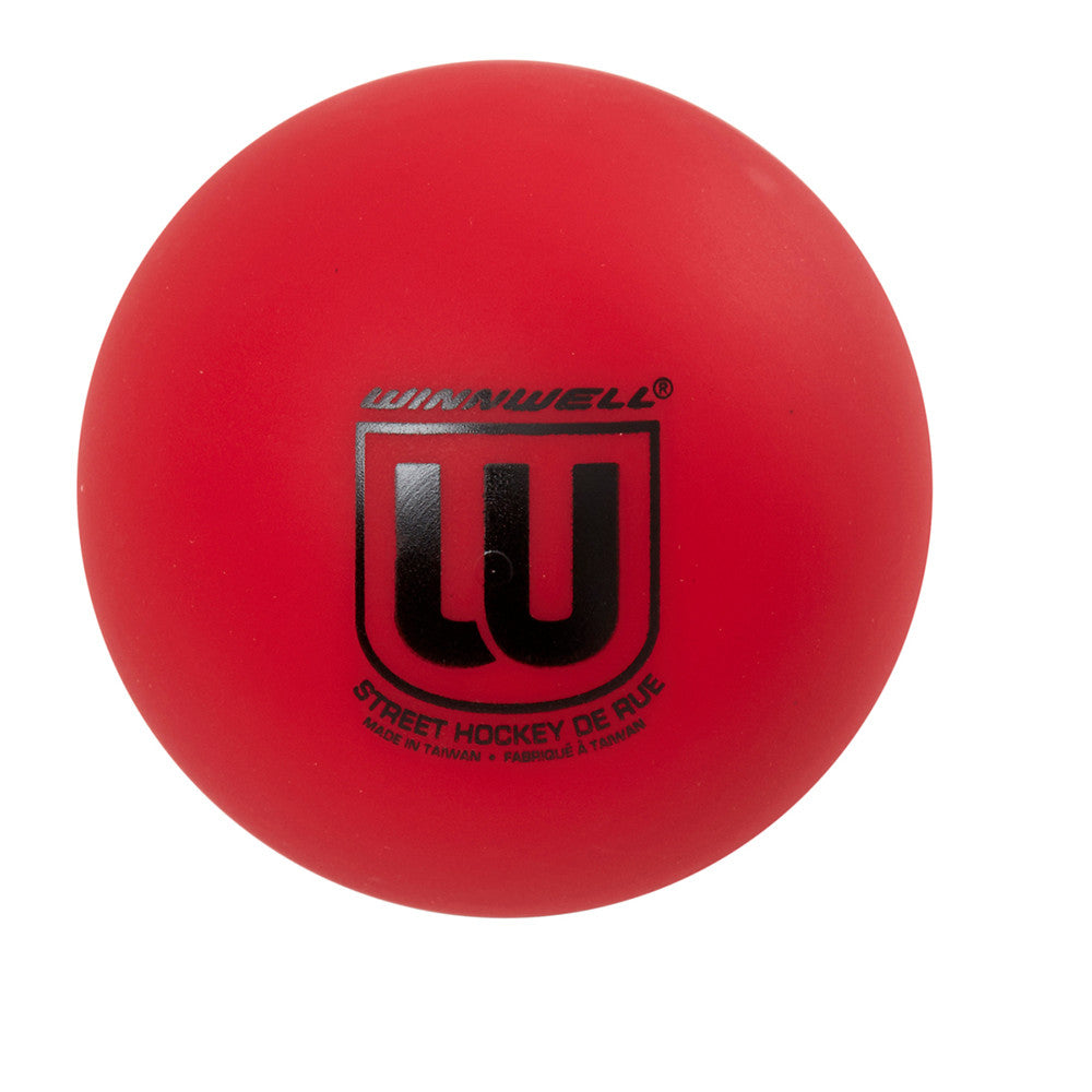 Street Hockey Ball 65mm 50g Hard Red